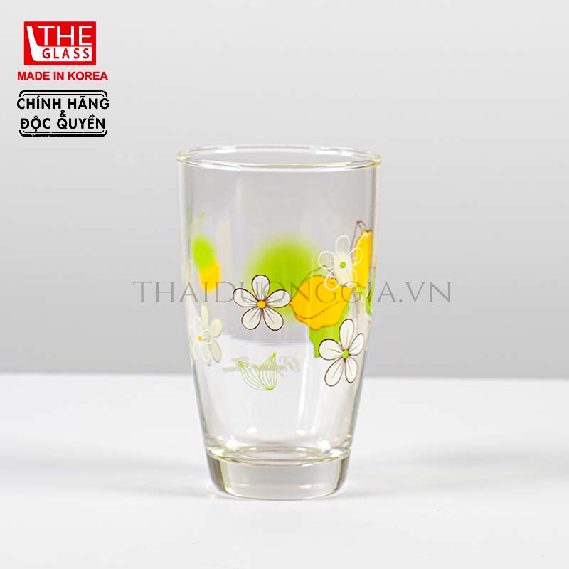 Bộ 1 bình 1,4 lít và 2 cốc uống nước 320ml Hàn Quốc The Glass-GI801AA