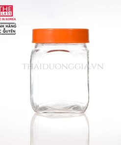 Lọ đựng thủy tinh chữ nhật 750ml Hàn Quốc The Glass-I713