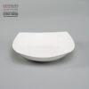 Đĩa vuông sâu lòng trắng sứ cao cấp Hàn Quốc Hankook 21,3cm MIB-0004