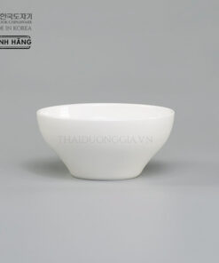 Bát, chén chấm sứ trắng cao cấp Hàn Quốc 9,1cm Hankook NOB-0022