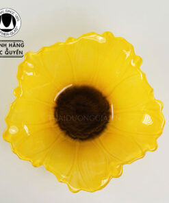 Bát thả hoa, đựng hoa quả 33,5cm Walther-Glas: Susanna Sunflower-1202055