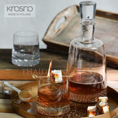 Bộ 6 cốc pha lê whisky FJORD 300ml Ba Lan Krosno-786582