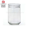 Lọ đựng thủy tinh 1 lít bạc, nắp nhựa kháng khuẩn Nhật Bản Aderia M-6635