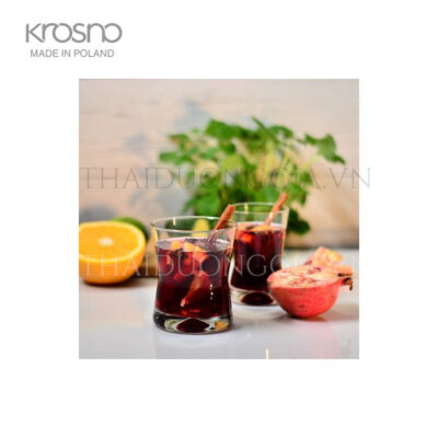Bộ 6 cốc rượu mạnh 290ml Ba Lan Krosno X-line-87428