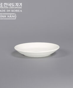 Đĩa trắng sâu lòng cỡ bé 10cm sứ cao cấp Hàn Quốc Hankook CHB-0012
