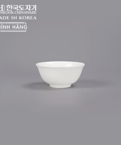 Bát ăn cơm sứ trắng cao cấp Hàn Quốc 11cm Hankook HOB-0053S