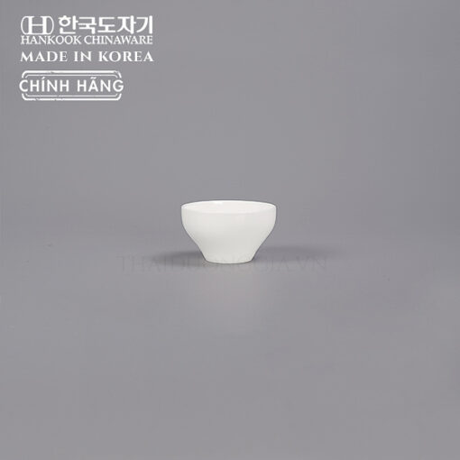 Bát, chén chấm sứ trắng cao cấp Hàn Quốc 6,8 cm Hankook NOB-0023