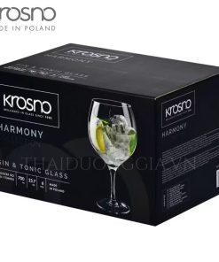 Bộ 6 ly gin pha tonic pha lê không chì 700ml Harmony Ba Lan Krosno-831978